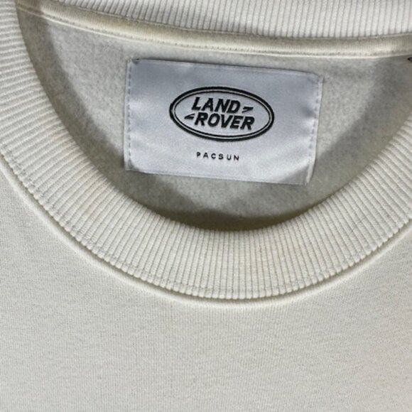 Land Rover / PacSun Collaboration White with Oval Emblem Sweatshirt Small - Picture 4 of 6